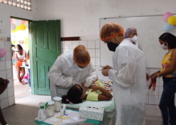 Dia da saúde infantil no Instituto Ilê Odé