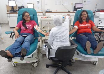 Colaboradores do Sabin participam de campanha de doação de sangue