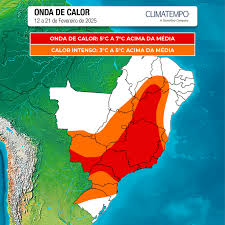 Brasil enfrenta terceira onda de calor com temperaturas acima da média
