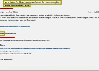 Anvisa alerta para tentativa de golpe com falsa cobrança por e-mail
