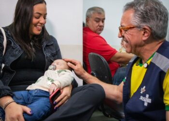 Ministério da Saúde começa a vacinar crianças com a pneumo 20