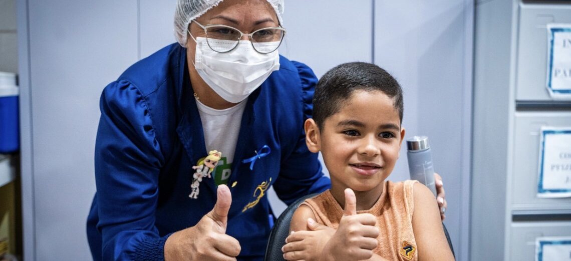 Relatório da OMS e do Unicef mostra aumento da vacinação infantil no Brasil
