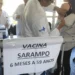Mais de 795 mil vacinas contra o sarampo foram aplicadas em São Paulo