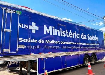 Carreta de Saúde da Mulher do Ministério da Saúde chegou à Chapada Diamantina