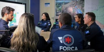 Base da Força Nacional do SUS em Manaus começa a operar e apoia resposta às queimadas no Amazonas